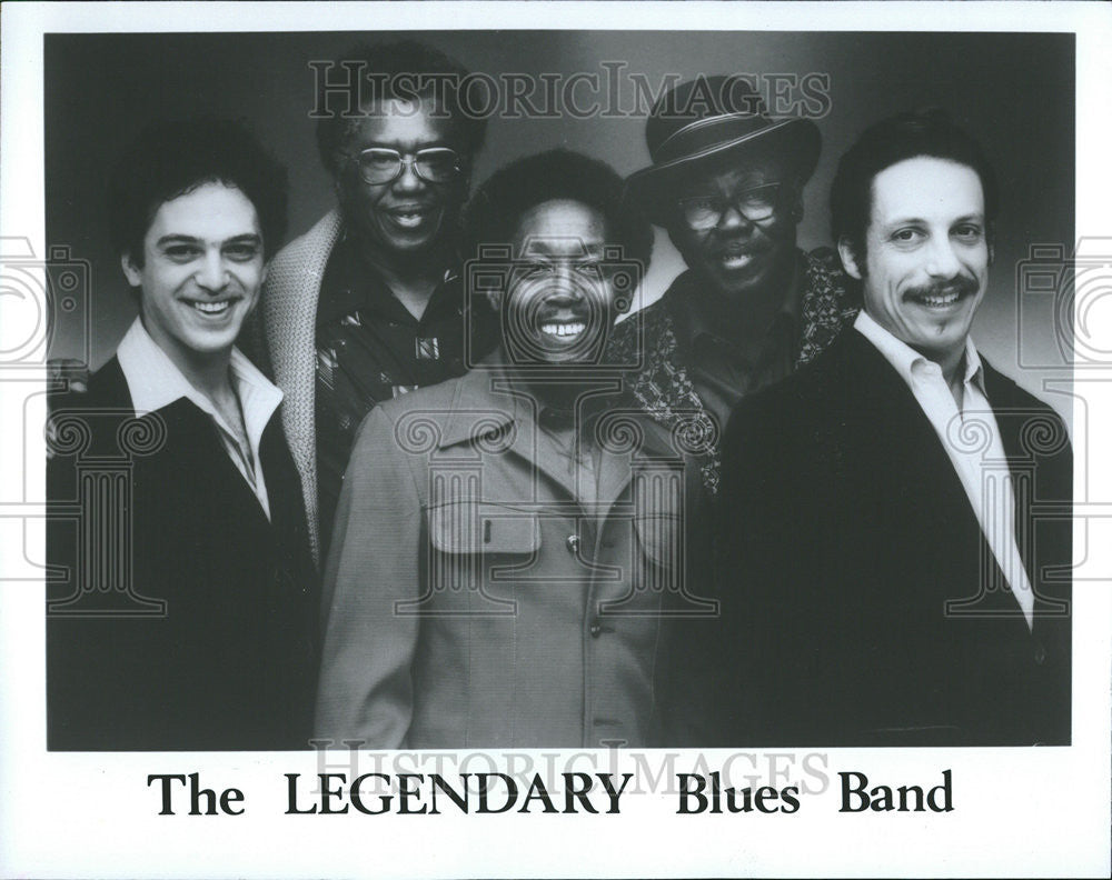 1983 Press Photo The Legendary Blues Band - Historic Images