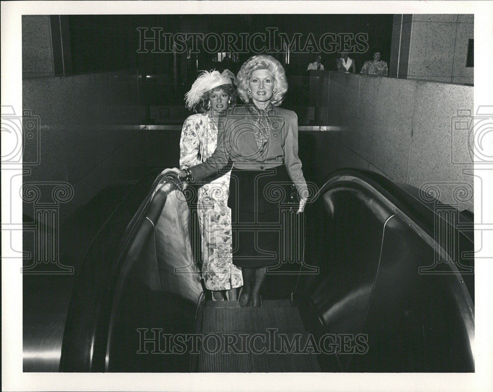 1986 Press Photo Radisson hotel national Jewish fashion show - Historic Images