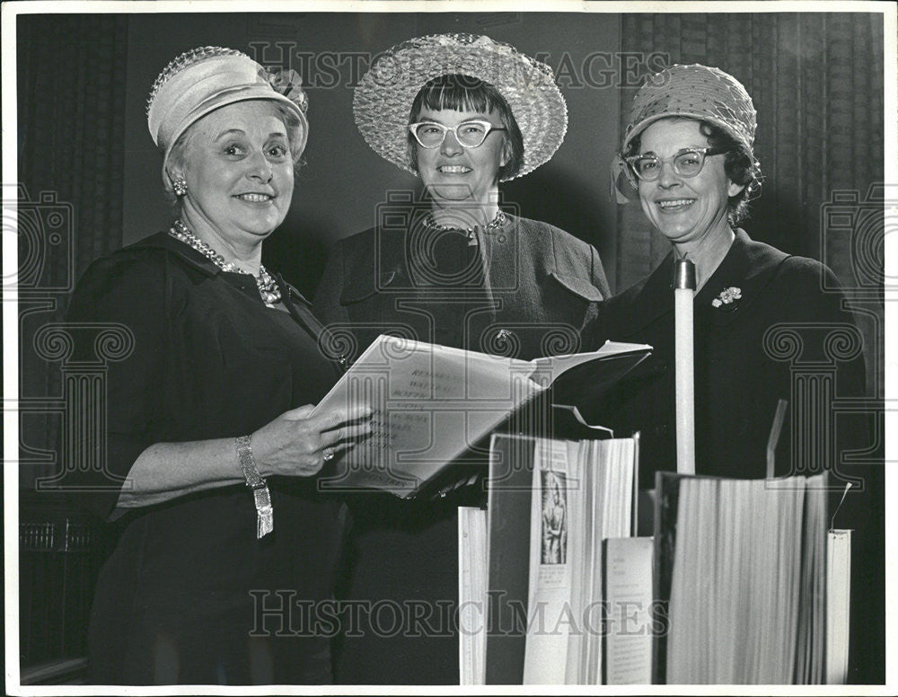 1964 Press Photo Mrs. Chester M. Alter/Tribute/University Denver Chancellor - Historic Images