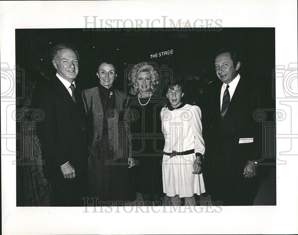 1986 Press Photo Dr. Donald Huttner, Jerry Altman, Center for Jusaic Studies - Historic Images