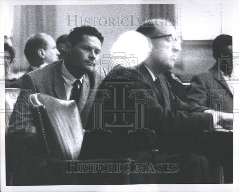 1961 Press Photo Hutton Keith District Court Judge - Historic Images