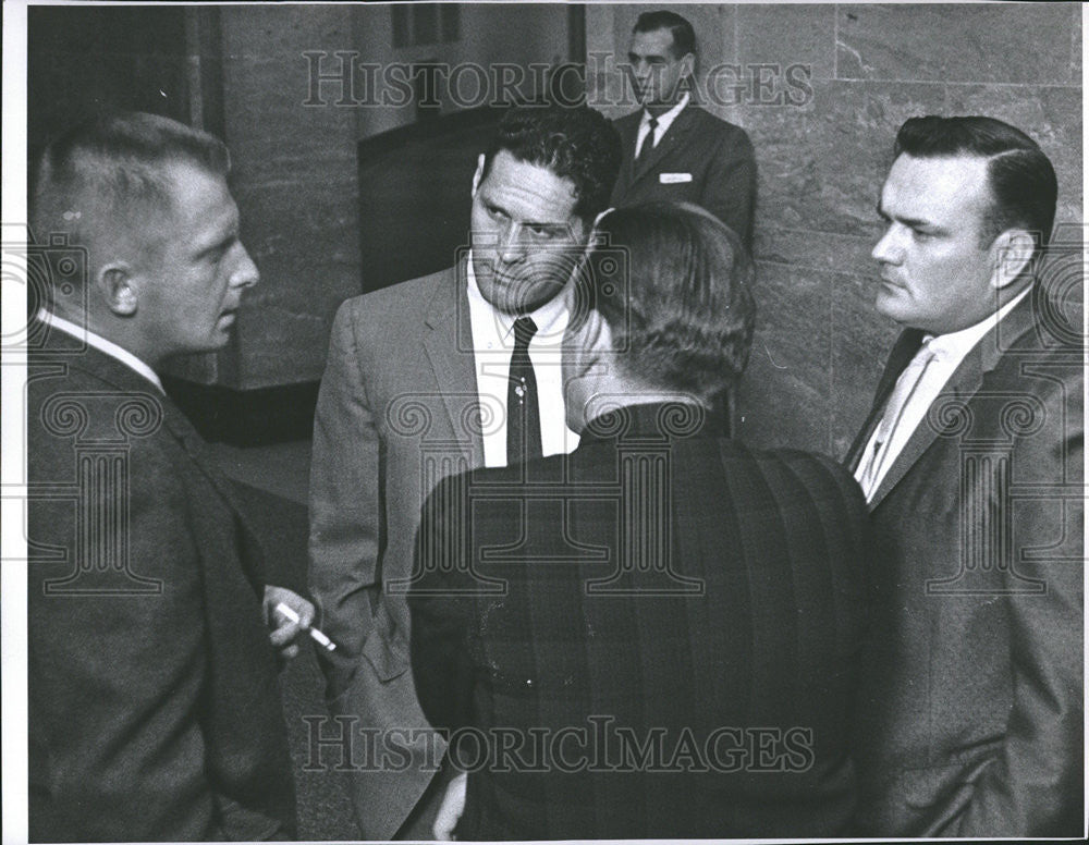 1963 Press Photo K. Wayne Weston Keith Hutton - Historic Images