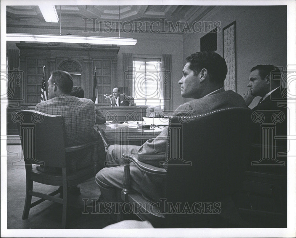 1961 Press Photo Zillner Nelson Hutton Whaley Denver Police Dept - Historic Images