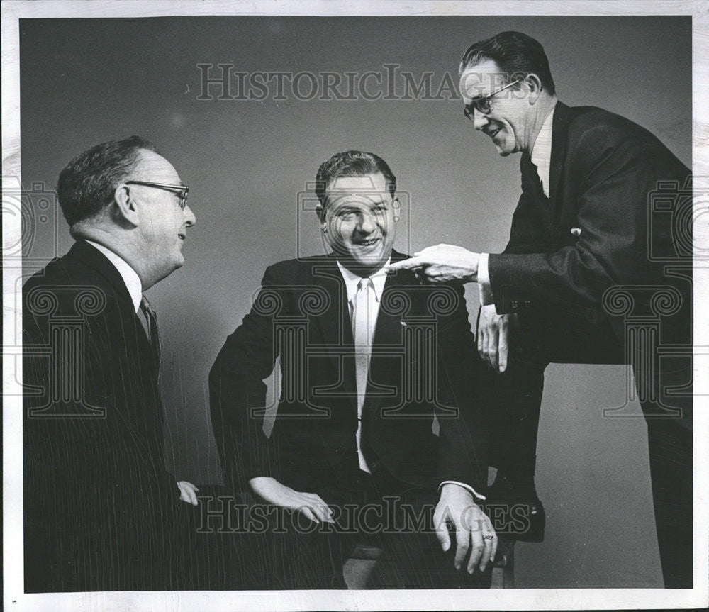 1960 Press Photo Denver Moody Harold Keuhs Harry Robinson - Historic Images