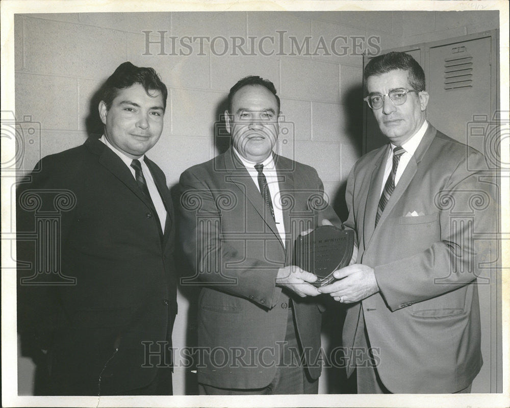 1969 Press Photo Montoya Gjonovich Serra Local Union National Post Office - Historic Images