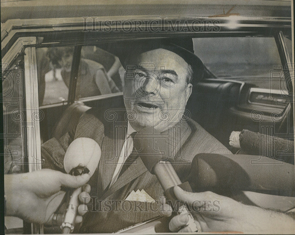 1967 Press Photo Judge Bernard Bagert Of Criminal Court - Historic Images