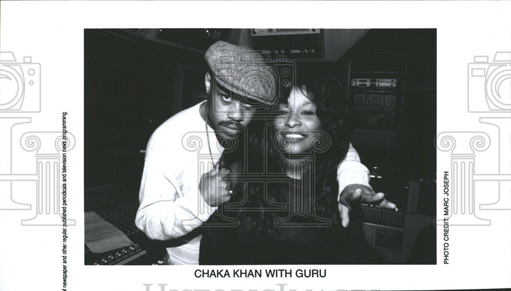 1995 Press Photo Chaka Khan Grammy American Queen Funk Singer - Historic Images