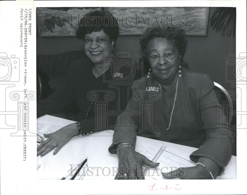 1996 Press Photo Ernestine Gipson - Historic Images