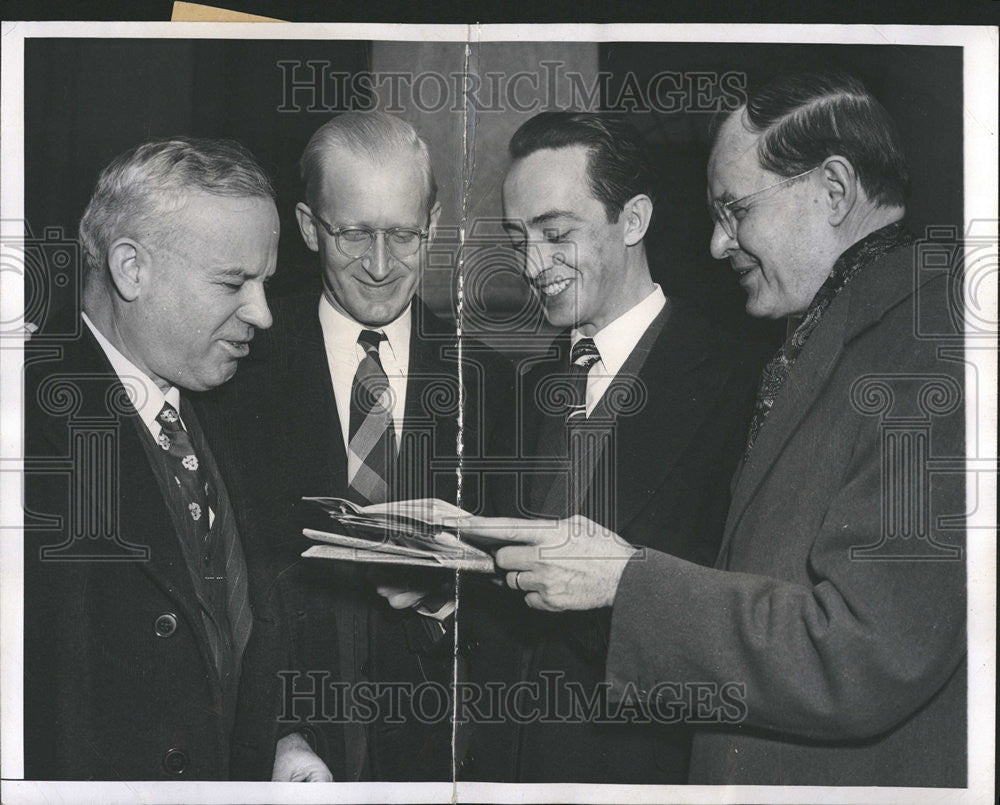 1948 Press Photo Attorney Austin Latimer Kenneth Goff Denver - Historic ...