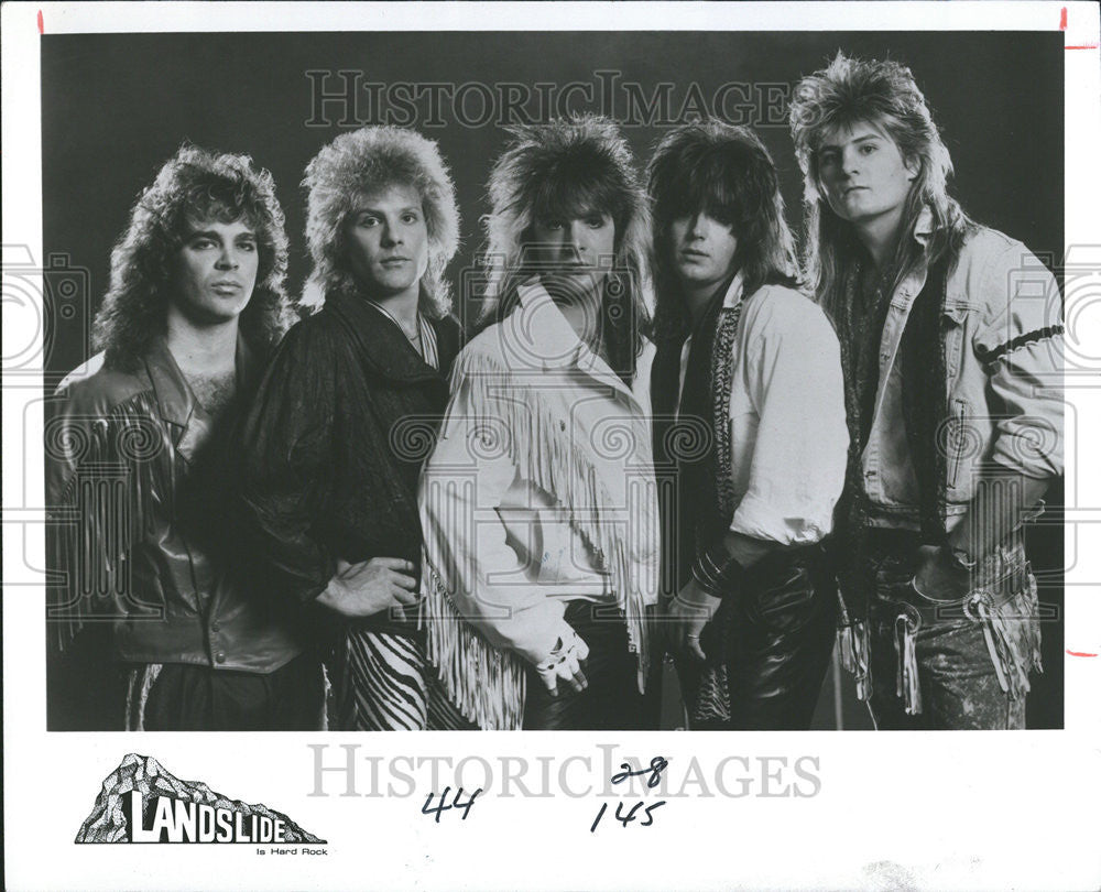 1988 Press Photo Landslide British-American music group - Historic Images