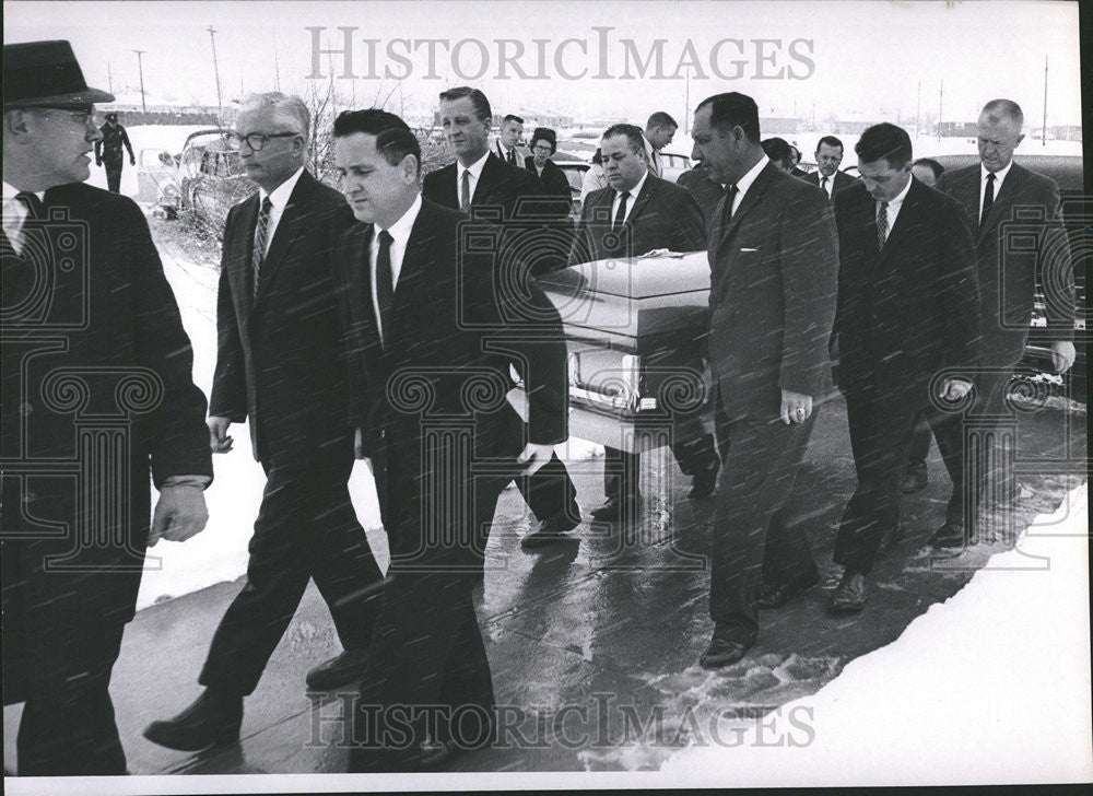 1961 Press Photo Jules Auguste Demersseman French Composer Flautist - Historic Images