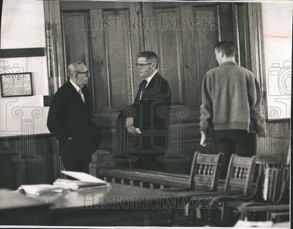 1962 Press Photo C. Joe DeMersseman Accused Murderer - Historic Images