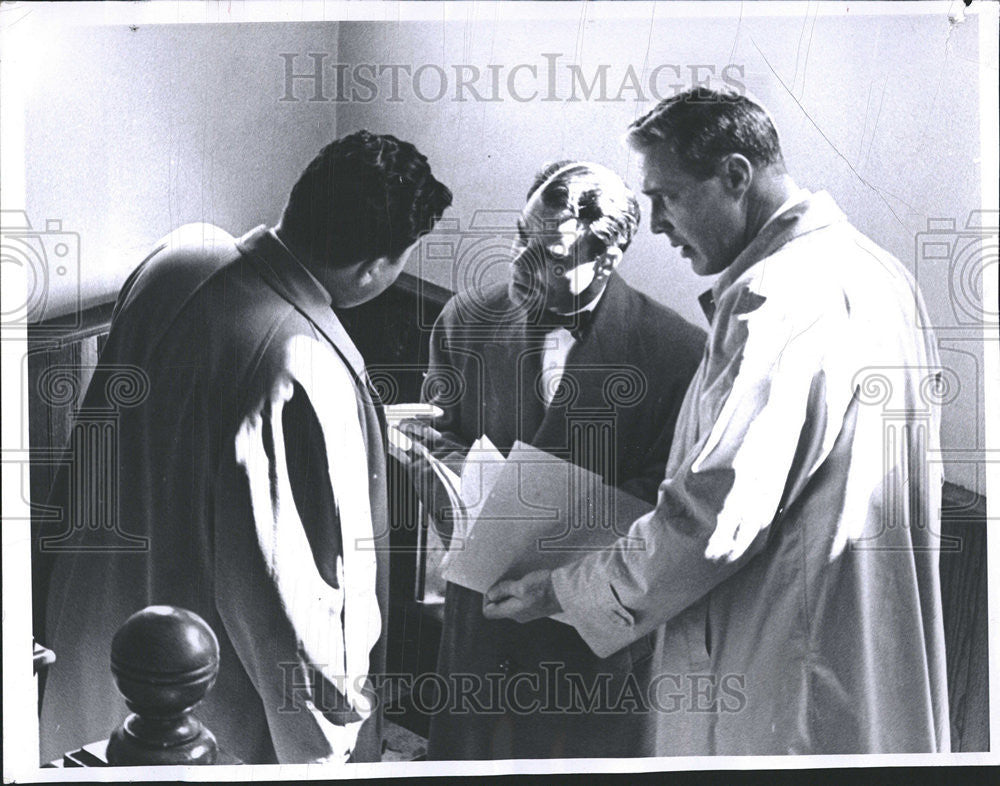 1961 Press Photo DeMersseman Bud McCauley Martin Miller - Historic Images