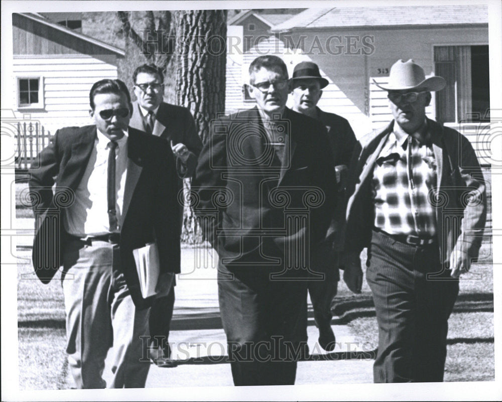 1961 Press Photo C. Joe Dersseman, accused of killing his wife - Historic Images