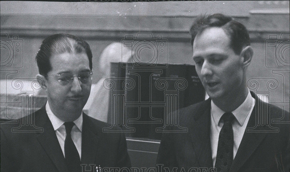 1961 Press Photo Robert Eberhardt House Denver Manzanares Democratic - Historic Images