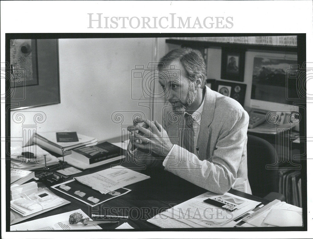 1991 Press Photo Donald Eckhoff MD Orthopedic Surgery - Historic Images