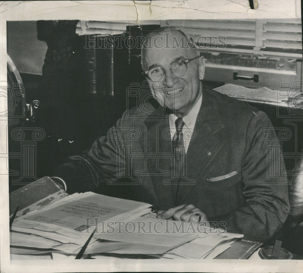 1967 Press Photo Former President Harry S. Truman - Historic Images