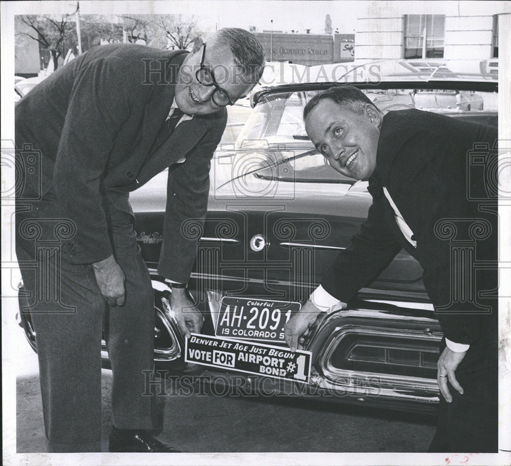 1959 Press Photo Denver Mayor Will F. Nicholson - Historic Images