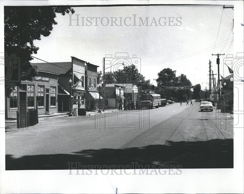 1975 Press Photo Jones, MI, saved by Ed Lowe - Historic Images