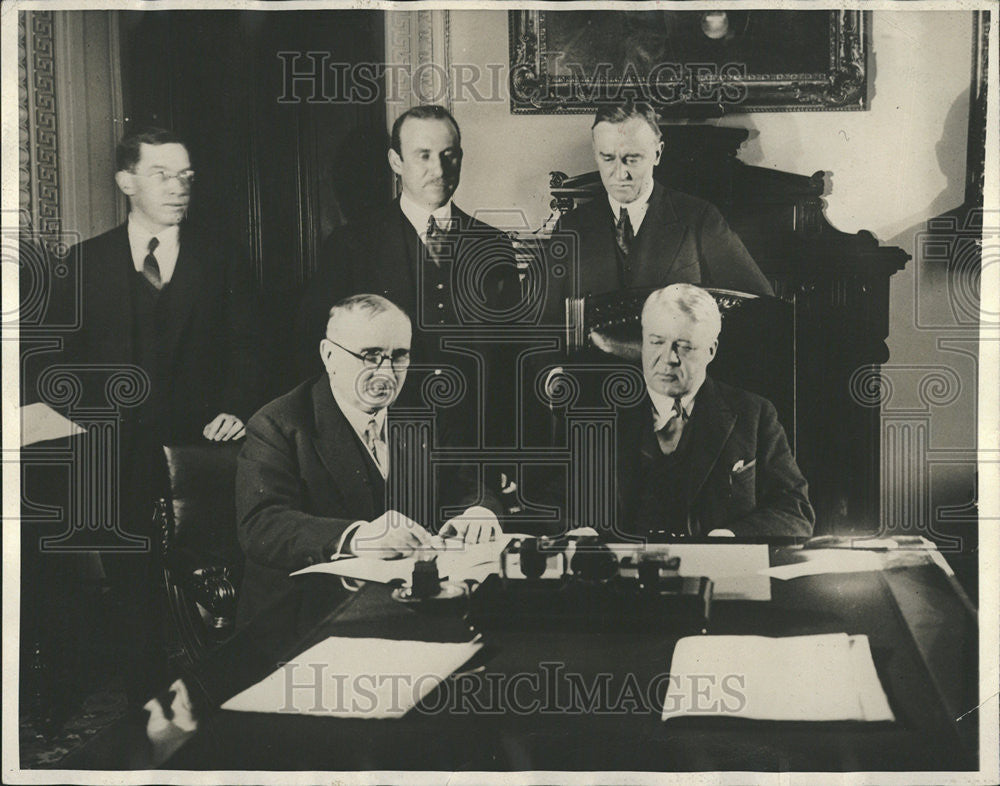 1928 Press Photo United States France friendship Ambassador Robert Paul - Historic Images