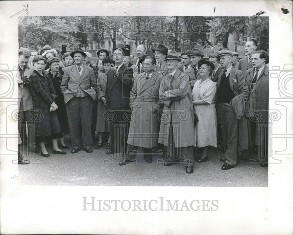 1951 Press Photo Hyde Park Largest Park Central London Royal Parks London - Historic Images