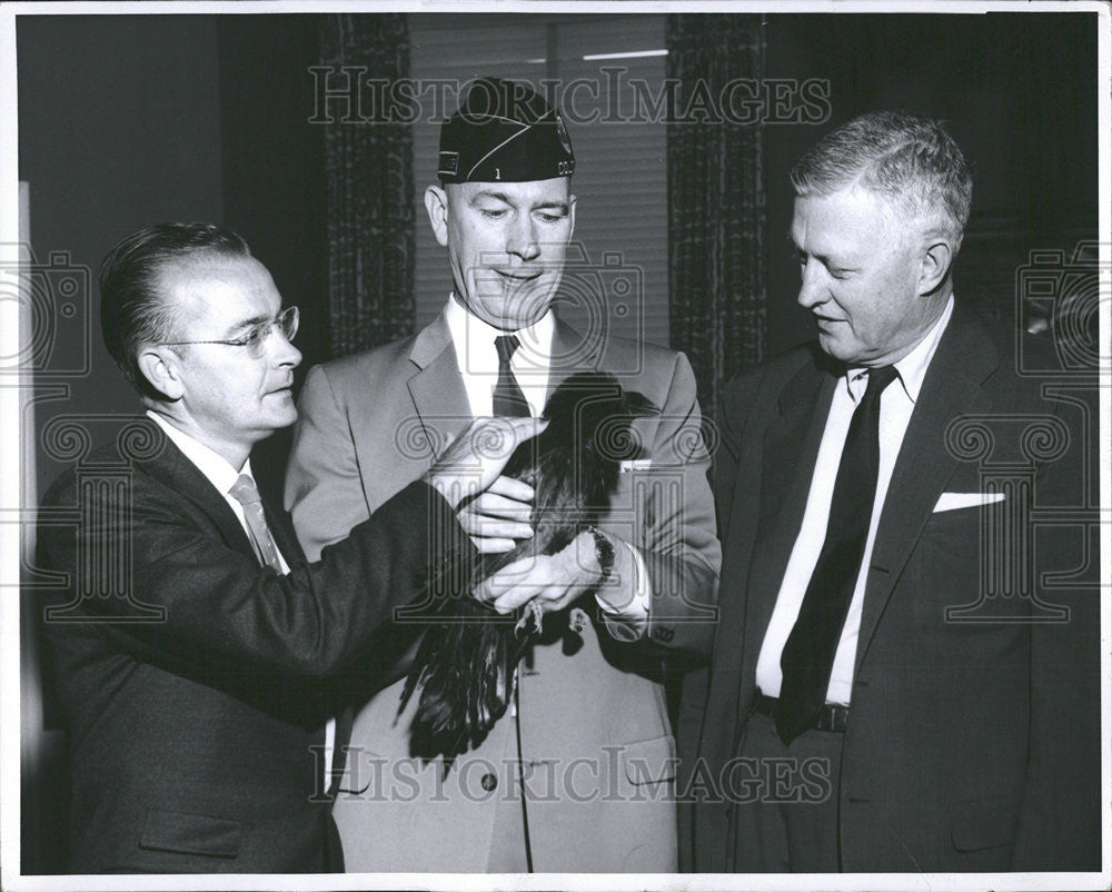 1958 Press Photo American Legion Marshall Reddish - Historic Images