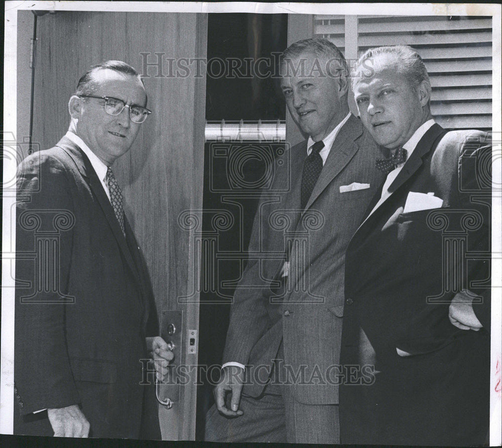 1957 Press Photo Joseph Beirne International President Communication Workers - Historic Images