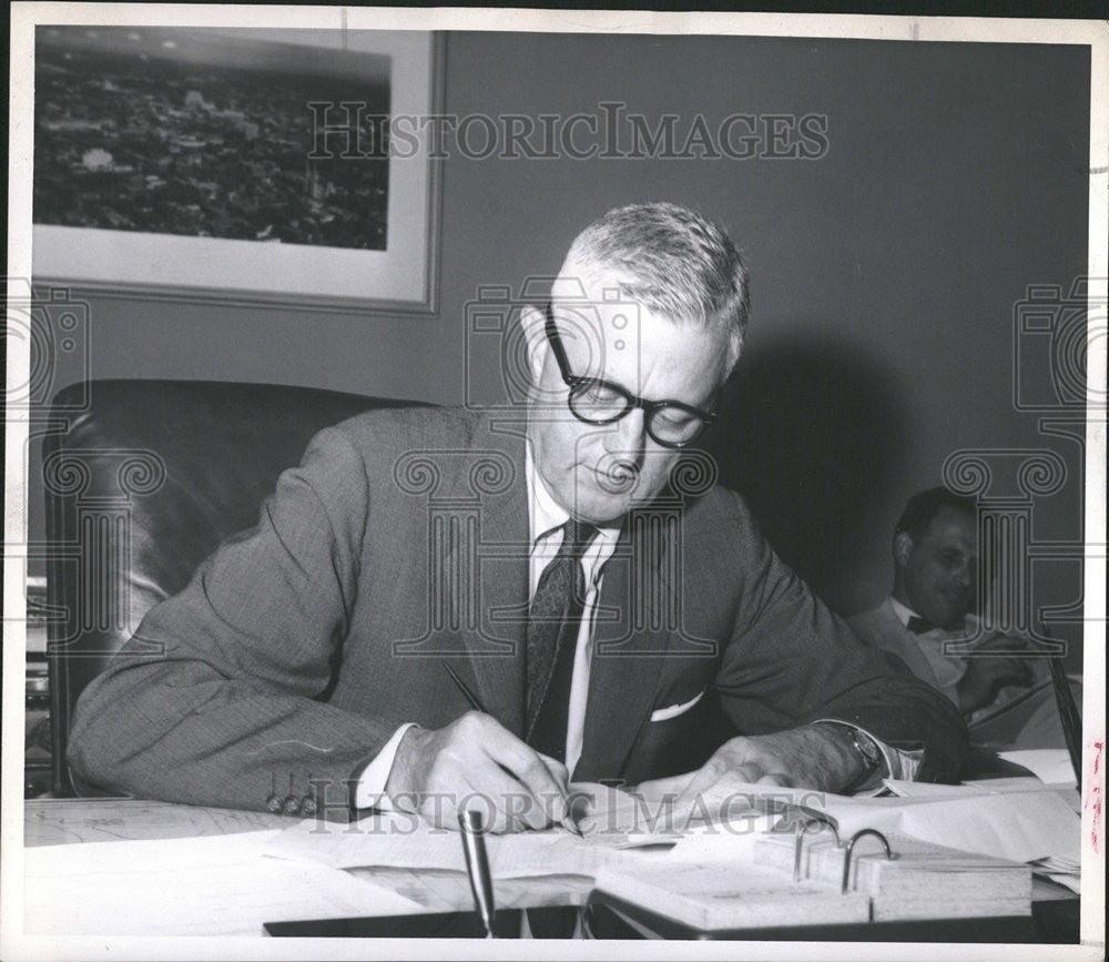 1957 Press Photo Nicholson Will - Historic Images