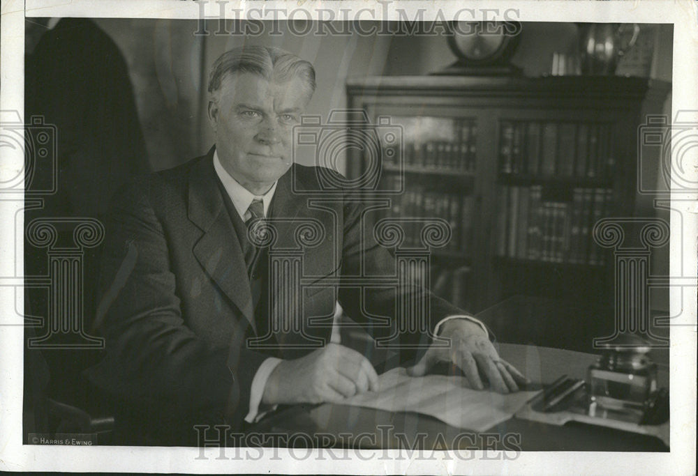 1927 Press Photo West Virginia Ephraim Morgan solicitor US commerce department - Historic Images