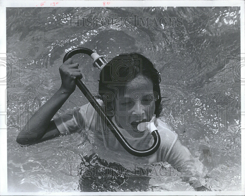 1974 Press Photo Clear Water,Major Attraction of Cancun - Historic Images