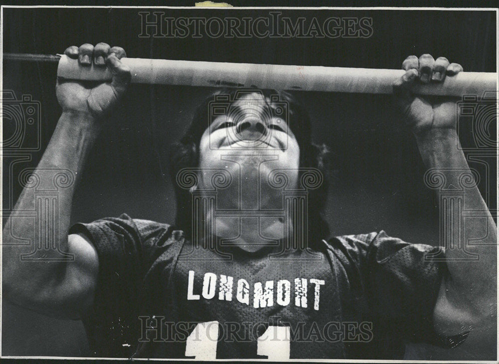 1977 Press Photo U.S.Marine Physical Fitness Meet. - Historic Images