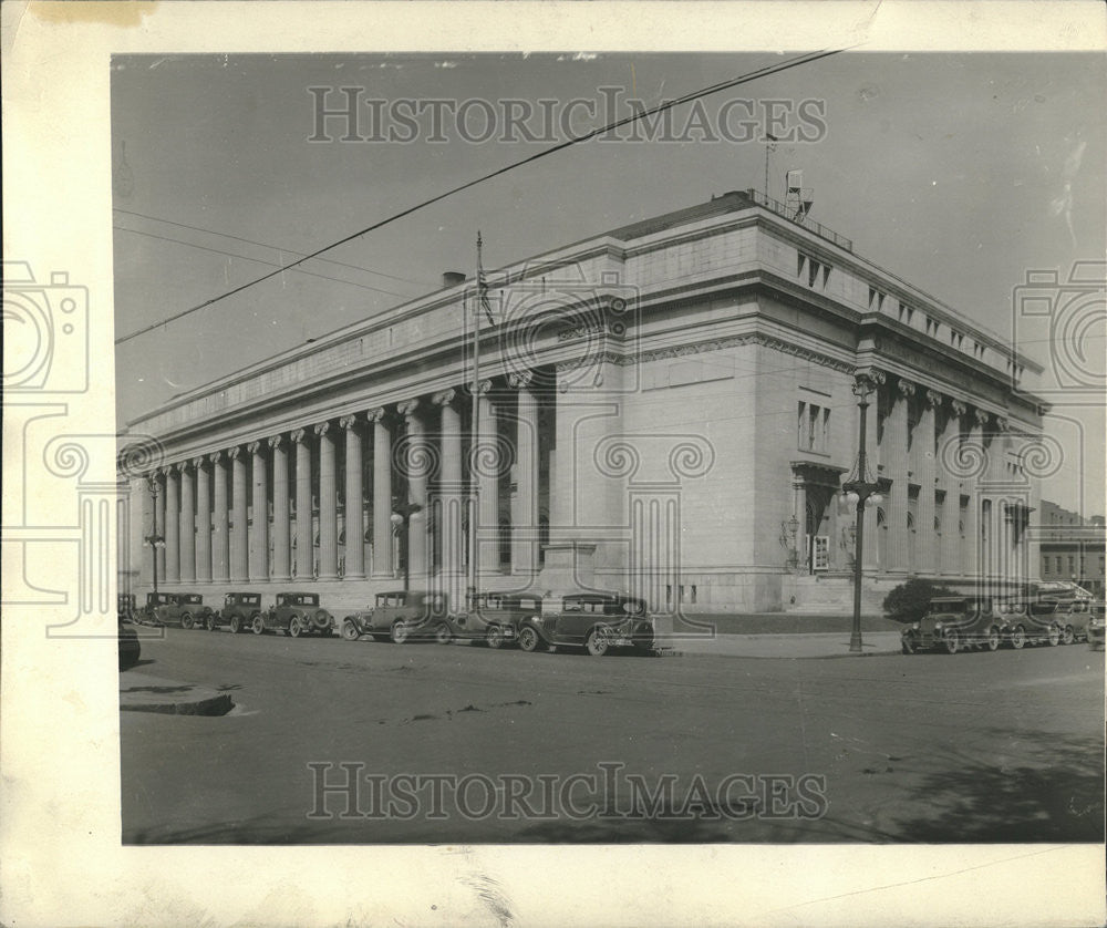 Press Photo Exterior Denver Post Office Building - Historic Images