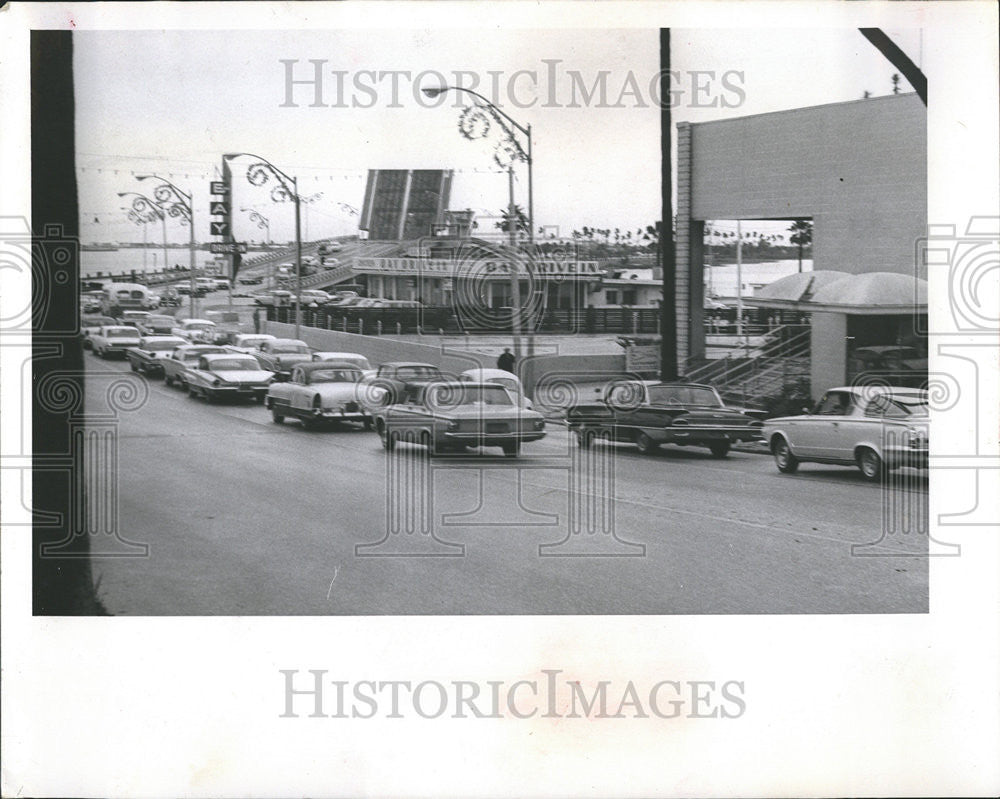 1964 Press Photo Bridge Cleanwater Memorial Causeway - Historic Images