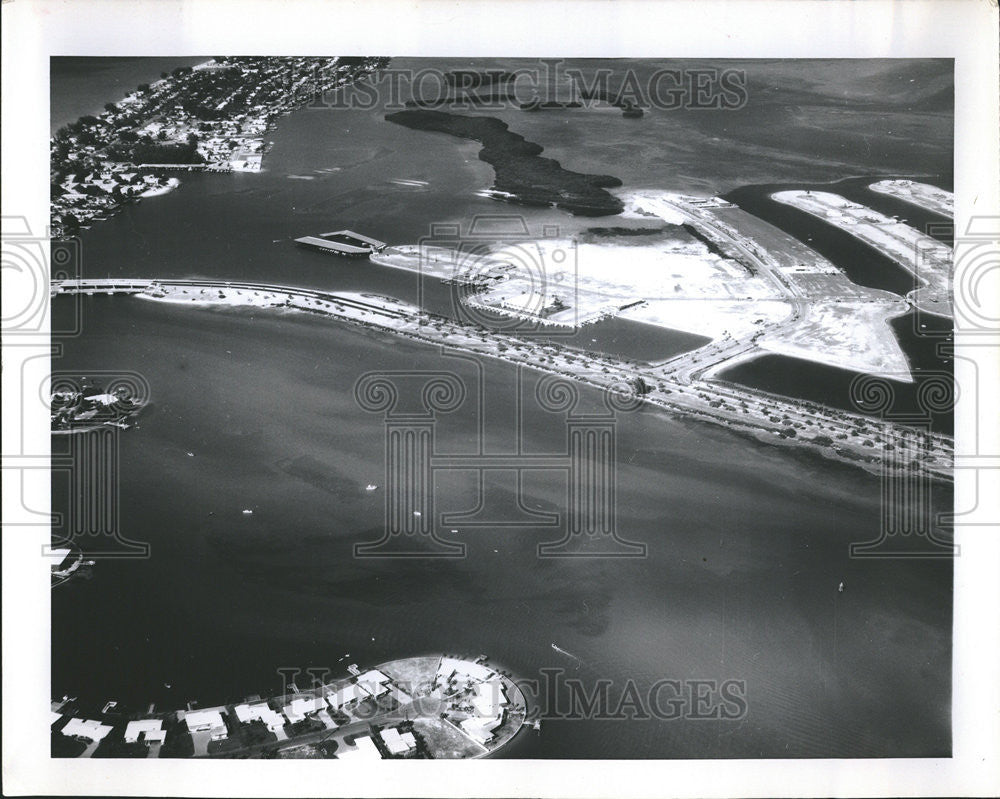 1961 Press Photo Clear water Causeway Nortn Clear Beach - Historic Images