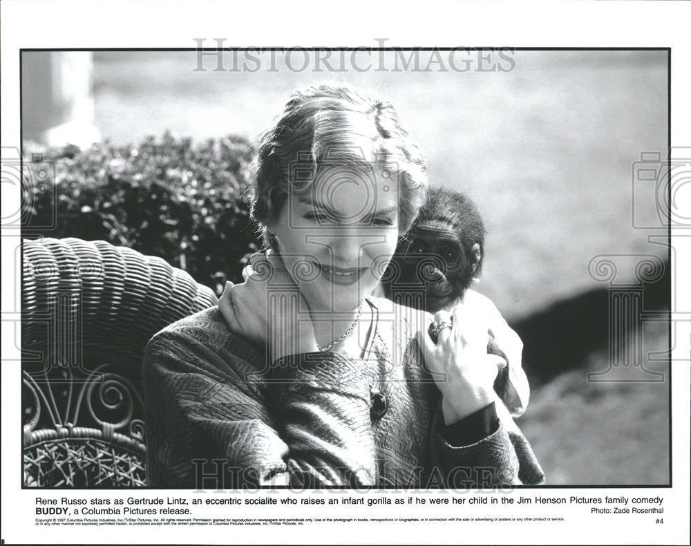 1997 Press Photo Rene Russo Buddy - Historic Images