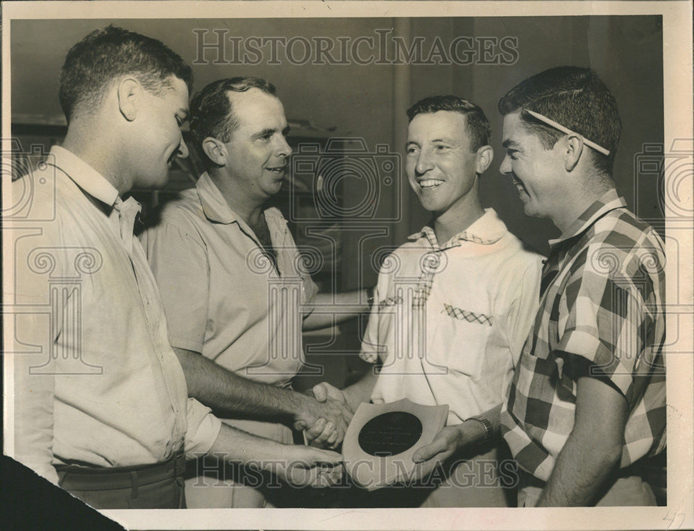 None Tom McEwen American Drag Racer World Softball Tourney Plaque Award - Historic Images