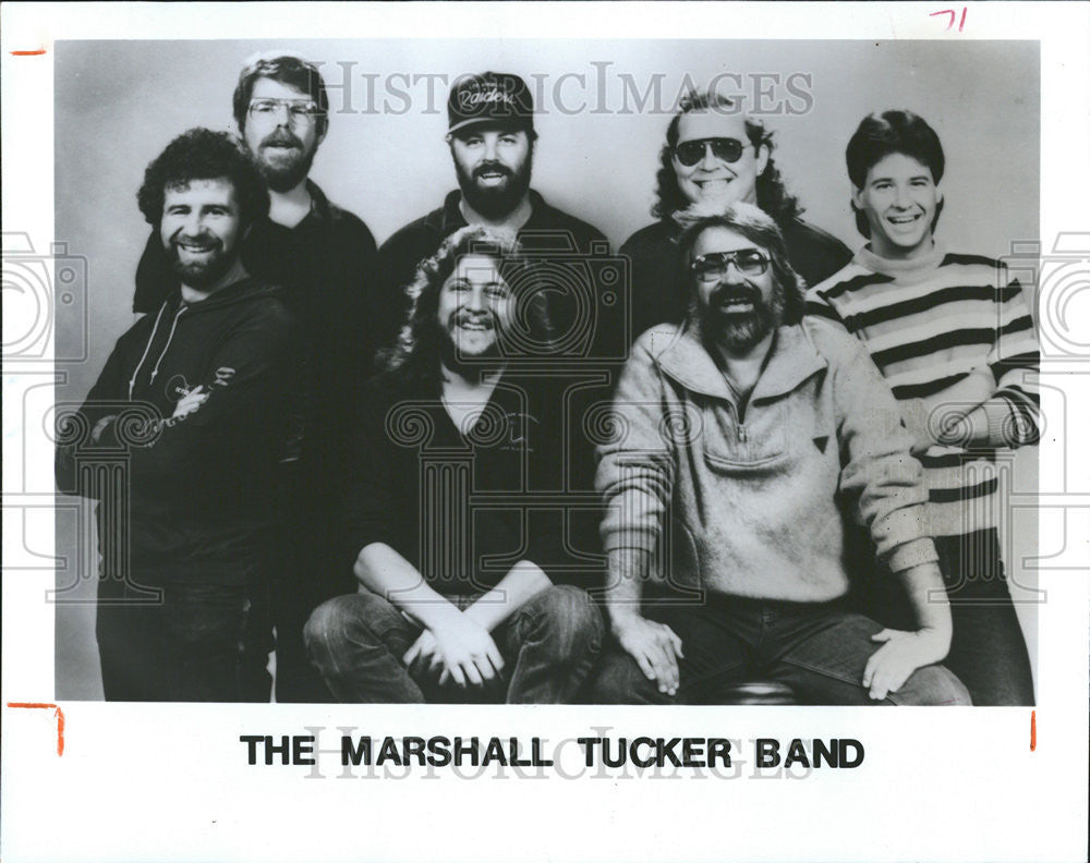 1985 Press Photo The Marshall Tucker Band - Historic Images