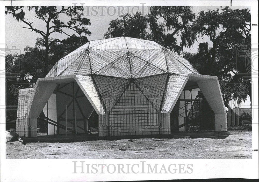 1980 Press Photo Dome Home - Historic Images