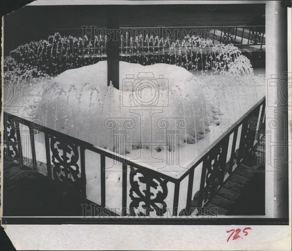 1967 Press Photo FOUNTAIN BIRMINGHAM - Historic Images