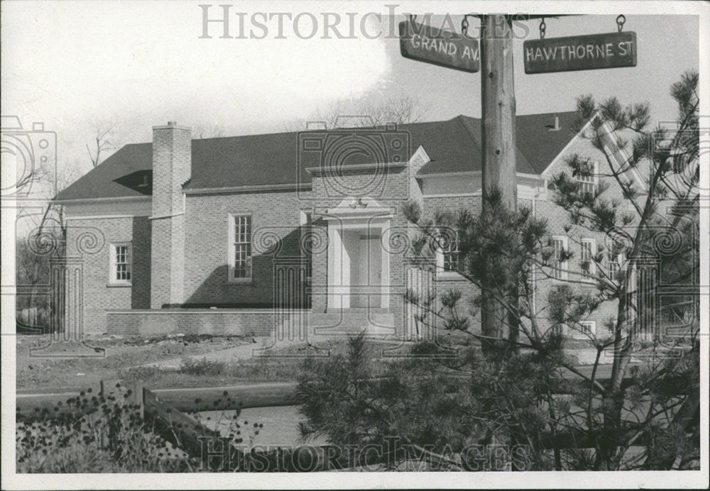 1946 Press Photo Resurrectur Lutheran Church Park Ill - Historic Images