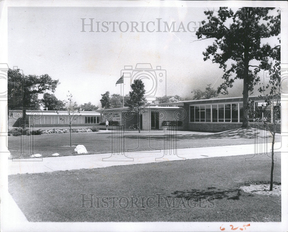 1959 Press Photo North Chicago Community High School Grove North Zone - Historic Images