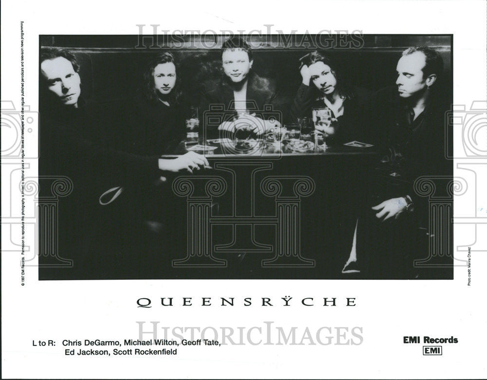 1997 Press Photo Queensryche (Musical Groups) - Historic Images