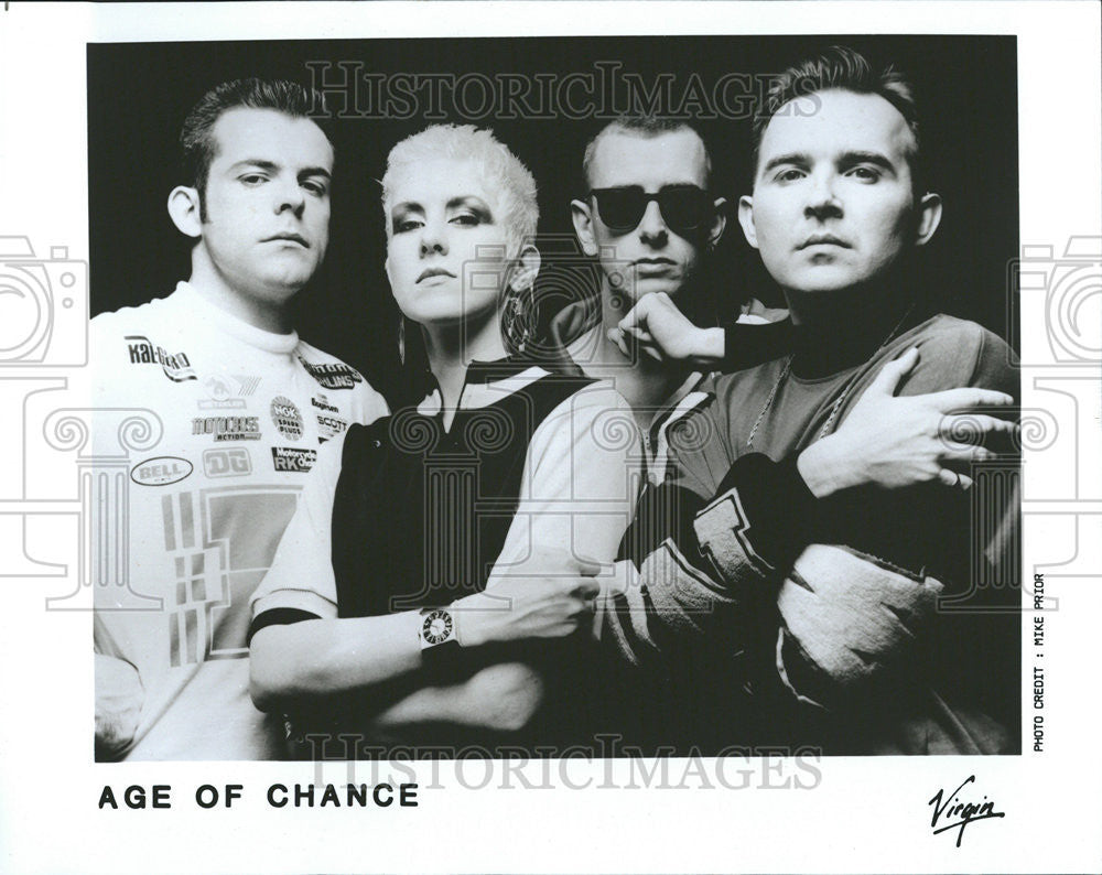 Press Photo Age Of Chance British Alternative Rock Dance Leeds England - Historic Images