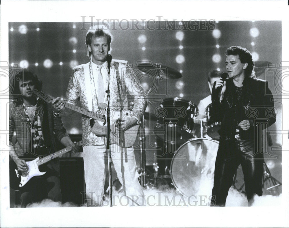 Press Photo Air Supply Australian Soft Rock Duo Graham Russell Russell Hitchcock - Historic Images