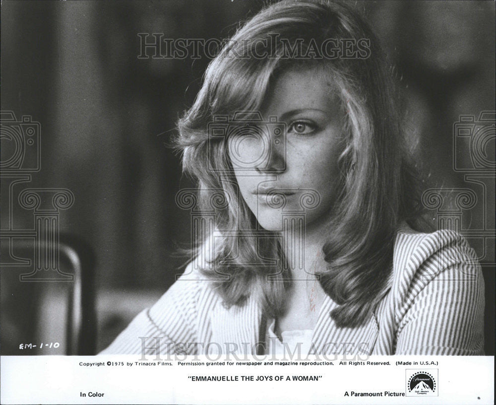 1975 Press Photo Movie, Emmanuelle The Joys Of A Woman - Historic Images