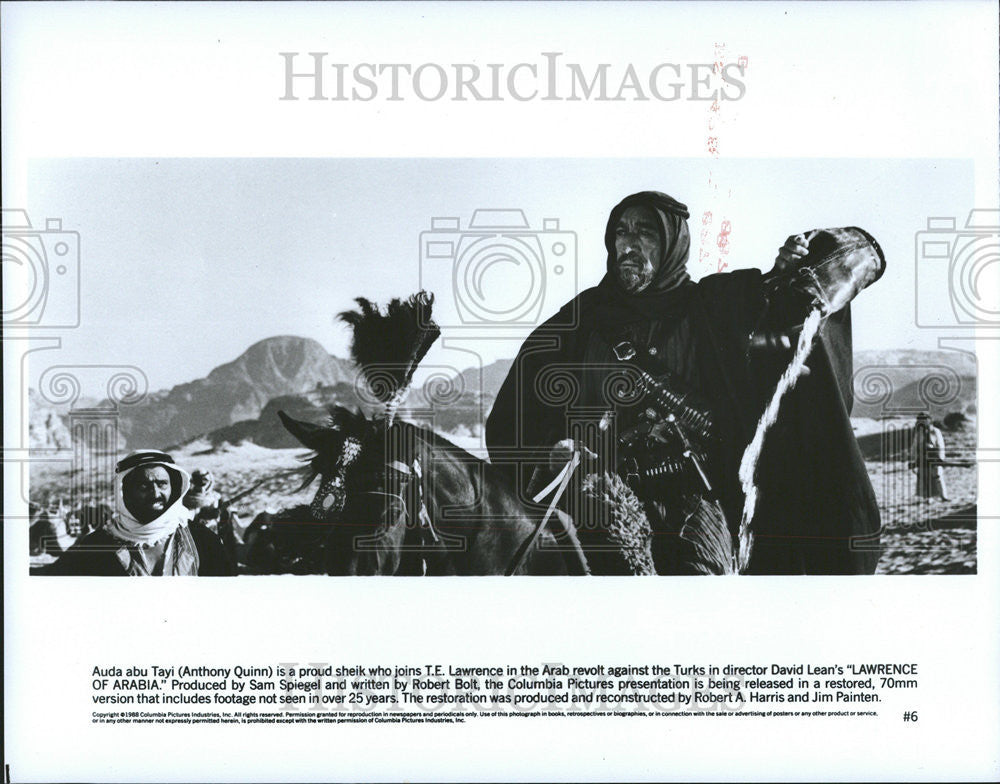 Press Photo Anthony Quinn - Historic Images