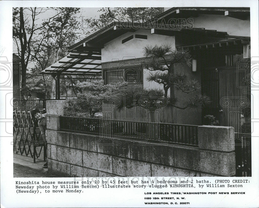 1983 Press Photo Kinoshita house - Historic Images