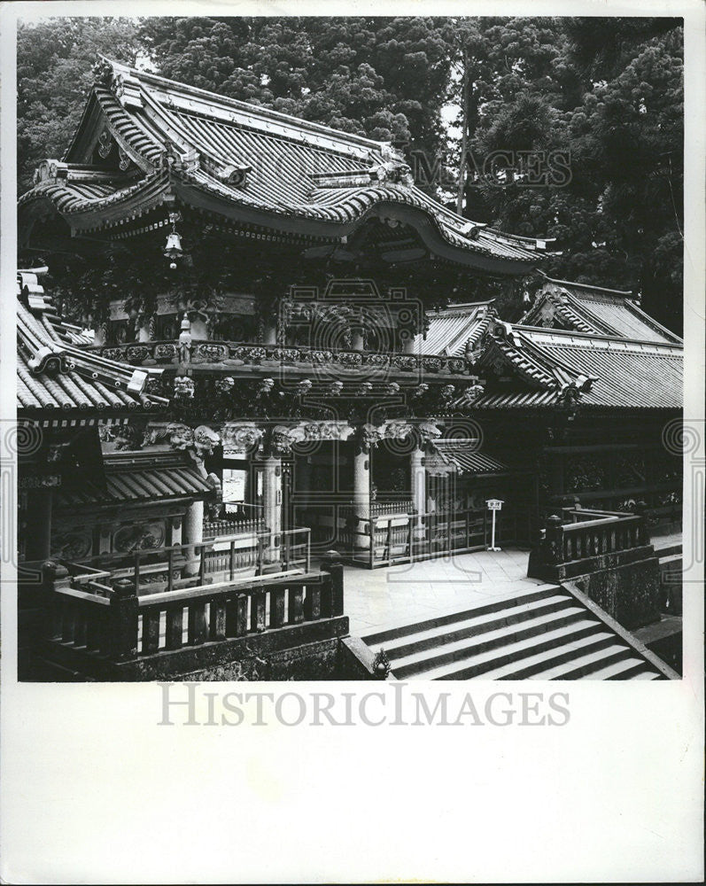 1965 Press Photo Nikko Japan Toshugu Shrine Yomeimon Gate - Historic Images