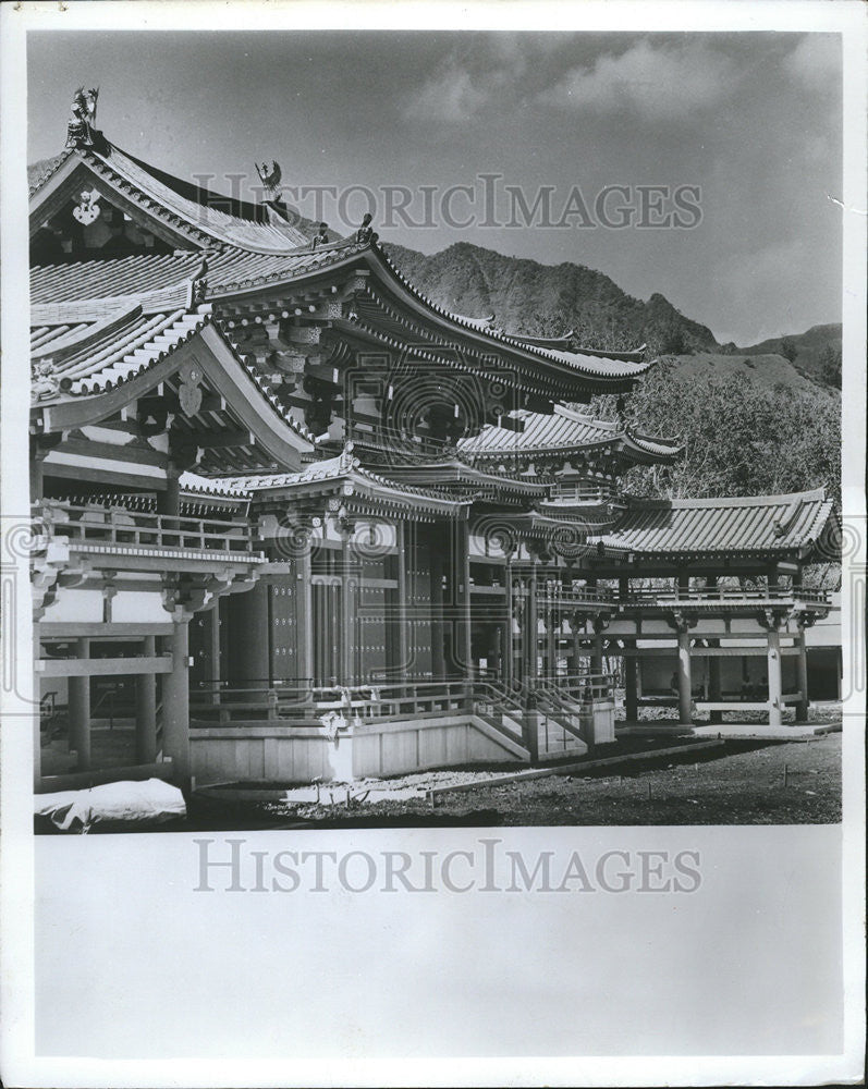 1968 Press Photo Byodo-in Temple - Historic Images