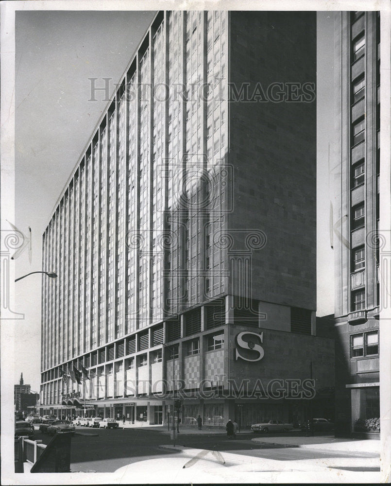 1957 Press Photo Sheraton Hotel Philadelphia Pennsylvania - Historic Images